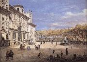 The Villa Medici in Rome Gaspar Van Wittel